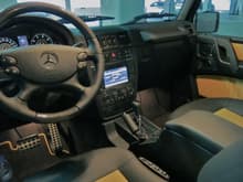 2010 G55 &quot;Edition 79&quot; interior shots (designo sand/black two-tone leather with AMG carbon fiber trim, chrome package, etc.).