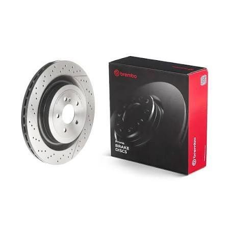 Brakes - NEW Rear 360mm Brembo Rotors and EBC Red Pads C63 AMG, C63 AMG S, SL63 AMG, SL65 AMG - New - All Years  All Models - Placentia, CA 92870, United States