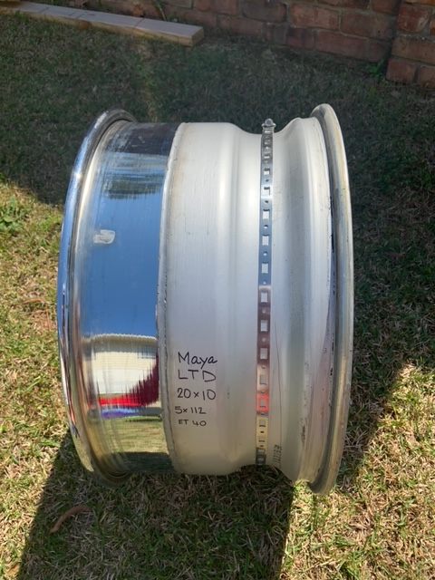 Wheels and Tires/Axles - Set of Maya LTD Rims 20x10 5x112 ET 40 - Used - Fayetteville, NC 28306, United States
