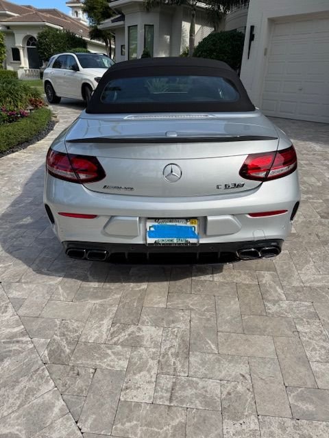 2021 Mercedes-Benz C-Class - PRISTINE 2021 C63S CABRIOLET  ***ONLY 3,700 MILES*** - Used - VIN 2021 AMG C63s Cab - 3,700 Miles - 8 cyl - 4WD - Automatic - Convertible - Silver - Boca Raton, FL 33496, United States
