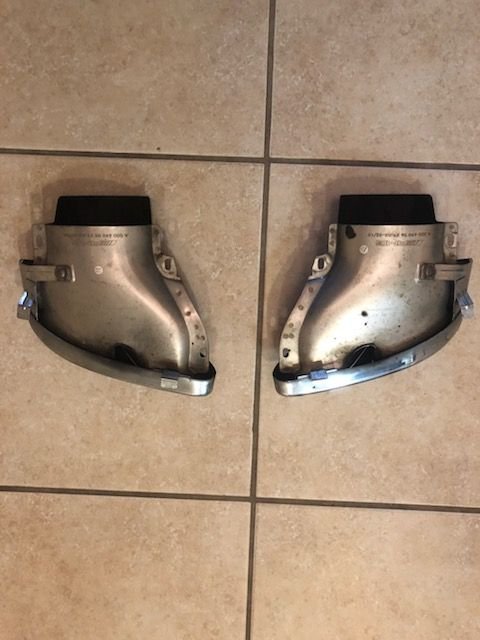 Exterior Body Parts - C450 AMG Rear Apron Trim Diffuser and 4 Outlet Exhaust Tips (OEM) - Used - 2016 to 2017 Mercedes-Benz C450 AMG - 2016 to 2017 Mercedes-Benz C300 - 2016 to 2017 Mercedes-Benz C350e - 2017 Mercedes-Benz C43 AMG - 2016 Mercedes-Benz C450 AMG - 2016 to 2017 Mercedes-Benz C63 AMG - 2016 to 2017 Mercedes-Benz C63 AMG S - Gainesville, FL 32608, United States
