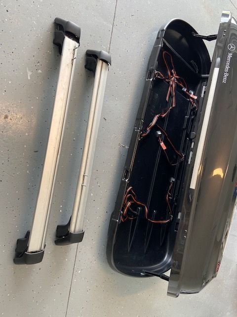 Accessories - Dachbox 400, Metallic Black, For SALE with GLA250 Rack Bars - Used - 2015 Mercedes-Benz GLA250 - Fernandina Beach, FL 32034, United States