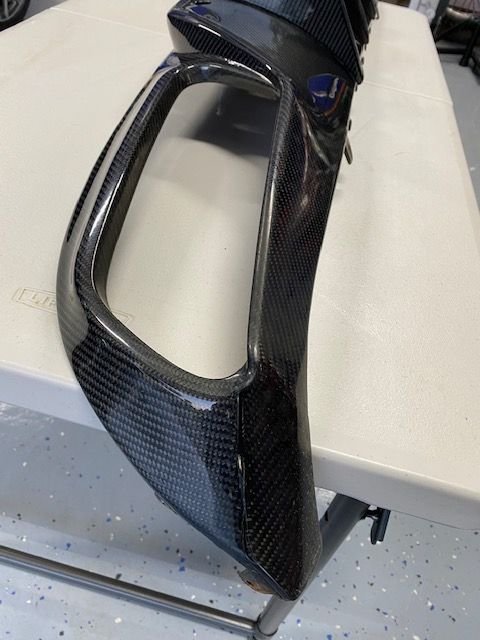 Exterior Body Parts - 2017 - 20 - C63s ModeCarbon LUFSTROM carbon fiber rear diffuser  w/sensor brackets. - Used - 2017 to 2020 Mercedes-Benz C63 AMG S - Raleigh, NC 27610, United States