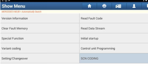 what does scn coding stand for