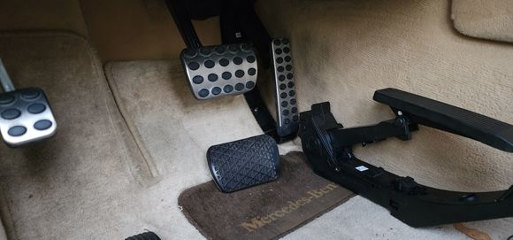 Pedal look after change. 