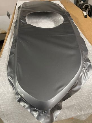 Used one large piece with a lot of waste.