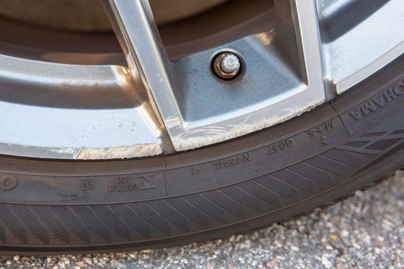 passenger front wheel 