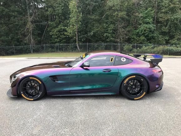 The new 2019 livery for the Team TGM  AMG GT4. This car was the 2018 IMSA Continental Tire GS Class champion.  Thoughts on the scheme? 