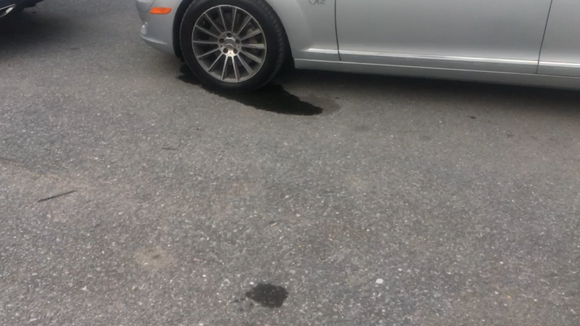 Puddle under drivers side