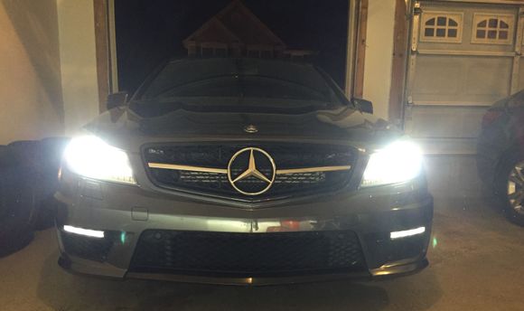 Installed.  Looks much cleaner and compliments the 507 DRLs, of course.