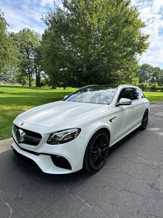 Fresh back from a full matte ppf, window tint and ceramic coating