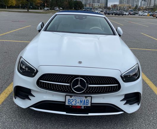 My traded in 2018 E-400 4-matic cabriolet.....good bye to our old Snow White :)