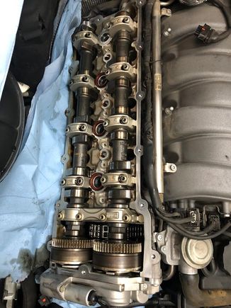 Condition of camshaft and lifter