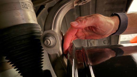 Can always use a larger spacer to give 1-2-3 more mm if needed