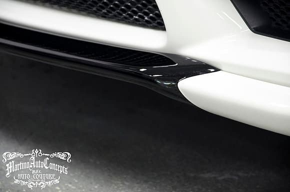 W219 FRONT SPOILER LIP 2