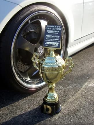 1st Place Best Mercedes, Dubfest LA, Irwindale Speedway