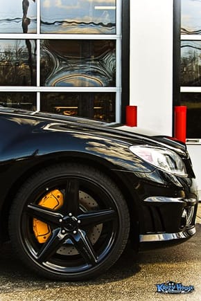CL63 AMG front wheel.