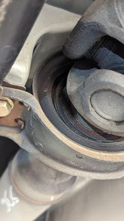 Bad hanger bearing