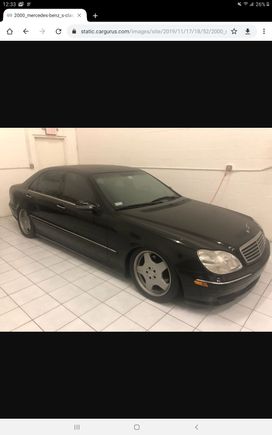 My 2000 mercedez s500 designo amg package just purchased from a friend we he kind of gave it to me lol . Its in almost new condition its been stored inside this climate controled room since purchased brand new. Currently only has 21k original miles all in mint condition