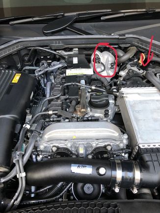 Location of High Pressure Fuel Pump (HPFP)