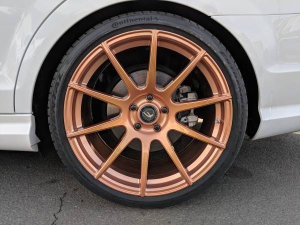 Wheels and Tires/Axles - 19" Forgestar CF10 wheels with Continental Extreme Contact DWS tires - Used - 2007 to 2014 Mercedes-Benz C300 - 2008 to 2014 Mercedes-Benz C63 AMG - Denver, CO 80233, United States
