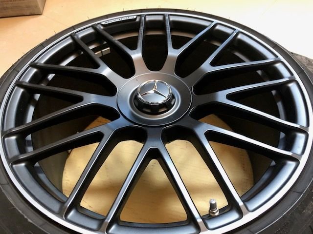 Wheels and Tires/Axles - 19"/ 20" C63S Cross Spoke Wheels, Michelin PSS Tires and TPMS Set - OEM AMG - Used - 2012 to 2021 Mercedes-Benz CL63 AMG - Millburn, NJ 07041, United States