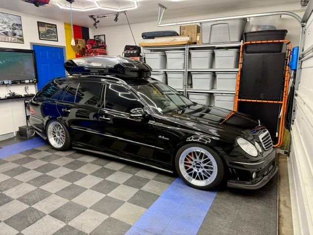 2007 Mercedes-Benz E63 AMG - 2007 Mercedes-Benz E63 AMG Wagon - Modified - 6-Speed Manual swapped - Used - VIN WDBUH77X67B139343 - 145,000 Miles - 8 cyl - 2WD - Manual - Wagon - Black - Stevensville, MD 21666, United States