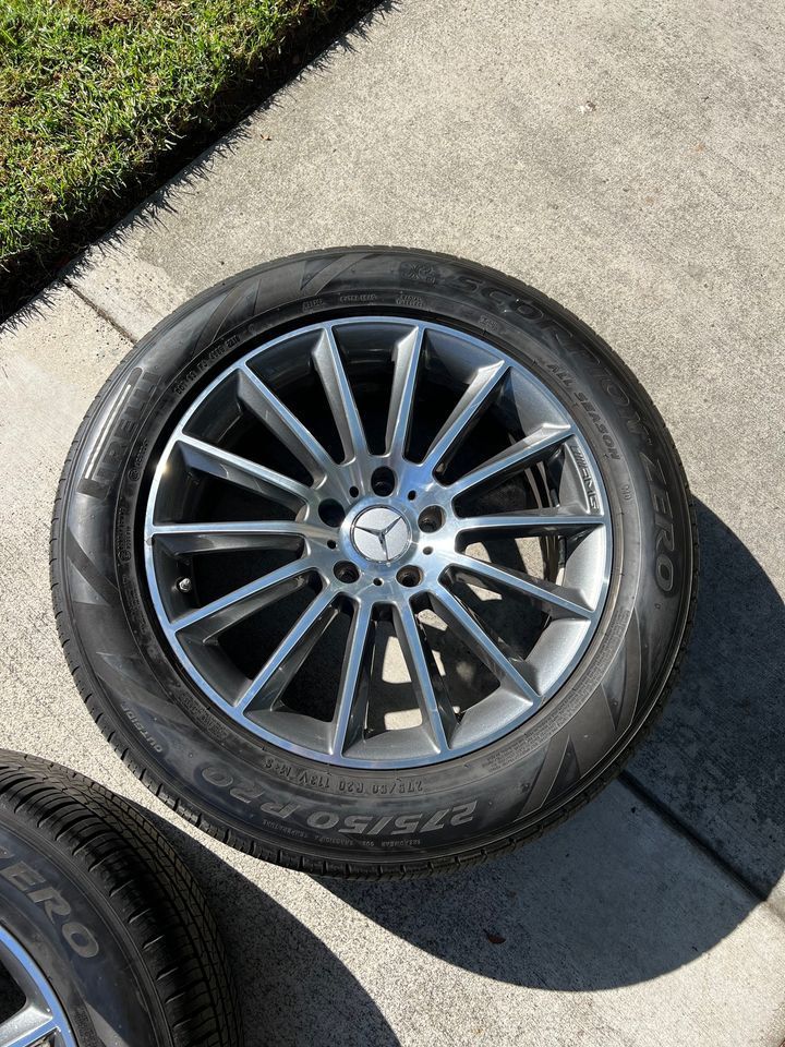 Wheels and Tires/Axles - 2019 Mercedes G550 20" OEM AMG Rims & Tires - Used - 1946 to 2025 Mercedes-Benz G-Class - Beverly Hills, CA 90210, United States