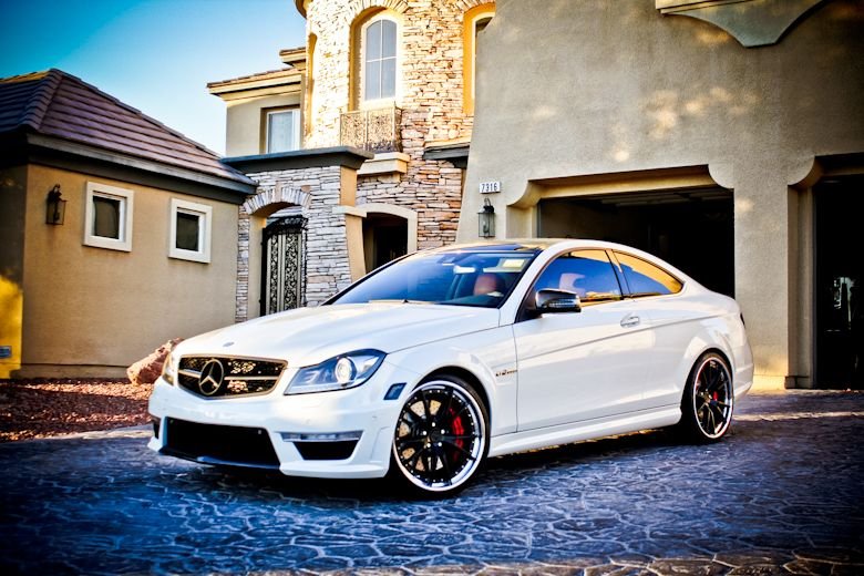 2012 Mercedes-Benz C63 AMG - FS - C63 AMG Coupe, P31, Diamond White, Loaded with nice upgrades - HRE Akrapovic - Used - VIN WDDGJ7HB1CF867960 - 49,000 Miles - 8 cyl - 2WD - Automatic - Coupe - White - Coppell, TX 75019, United States