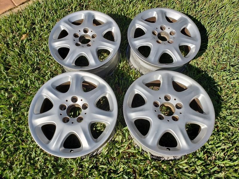 Wheels and Tires/Axles - Set of 4 used W220 Alloy Wheels, Part #2204010102 - Used - 1991 to 2006 Mercedes-Benz S500 - Winter Haven, FL 33884, United States