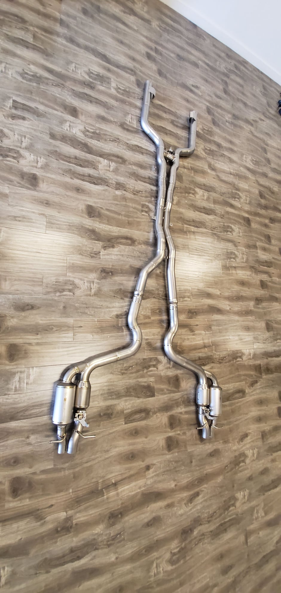 Engine - Exhaust - GruppeM Full Titanium W205 C63 Exhaust - Used - 2015 to 2020 Mercedes-Benz C63 AMG - Los Angeles, CA 91602, United States