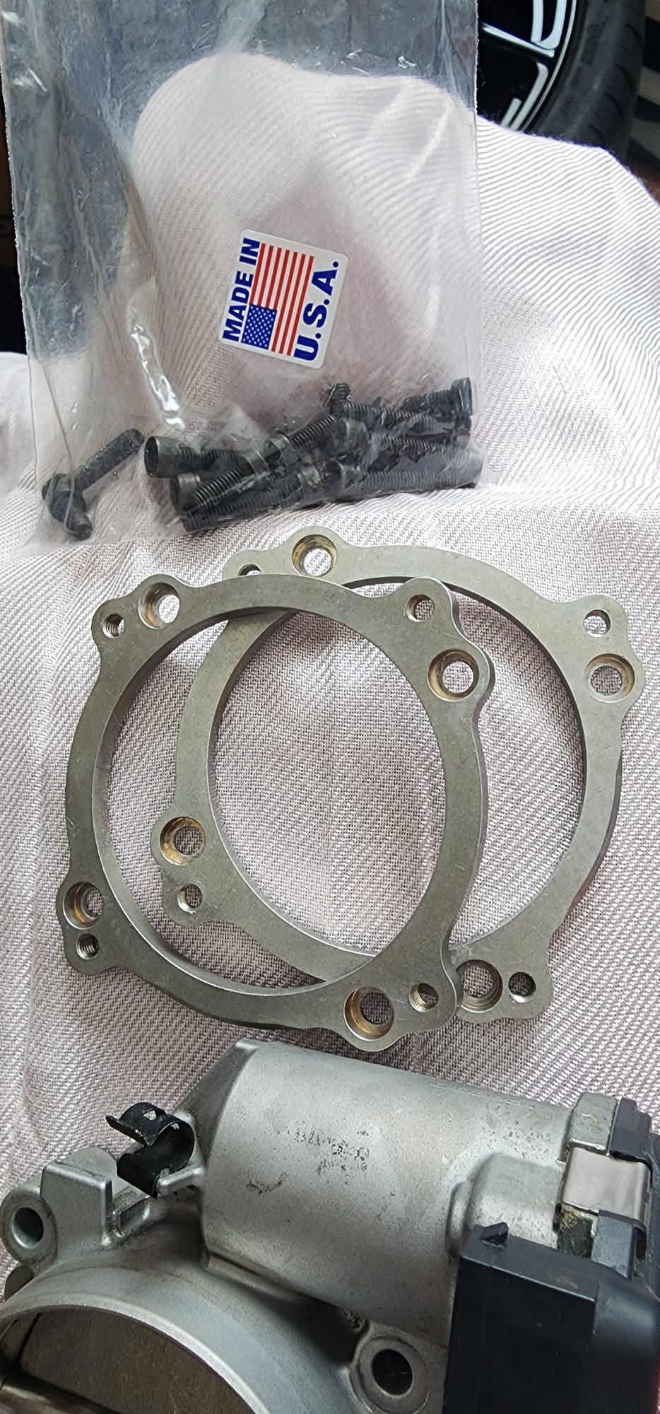 Miscellaneous - FS: 82mm throttle bodies with adapter plates - Used - 0  All Models - Winnipeg, MB R3M4G8, Canada
