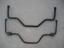 ADDCO 1" REAR Sway Bar (Top). Stock Sway Bar (Bottom). Greatly Improves Cornering Power and Overall Handling.