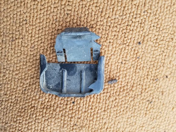 Broken Clip from Frame Driver's Side