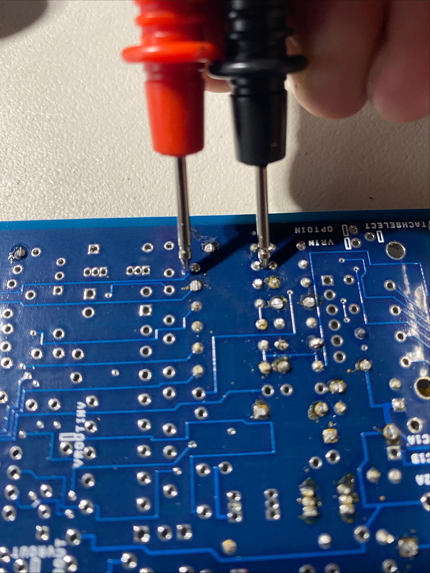 MS3 Main board. Trying to show solder joints for resistors.