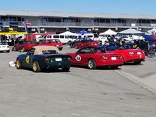 Three of the five Alberta cars