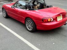 Miata top down