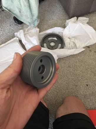 64mm 8rib supercharger pulley