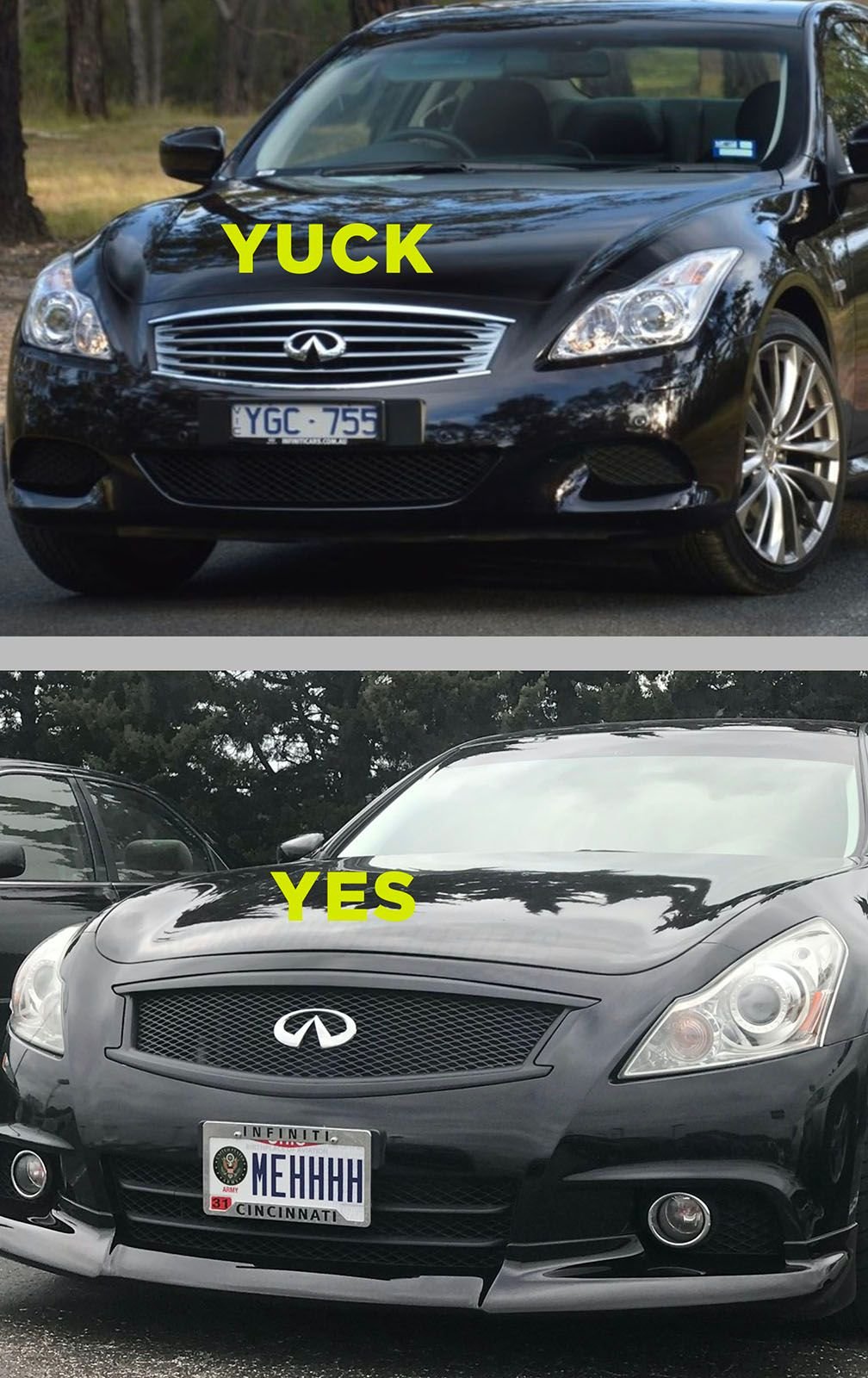G37 coupe mesh grill - i beg of you! - MyG37