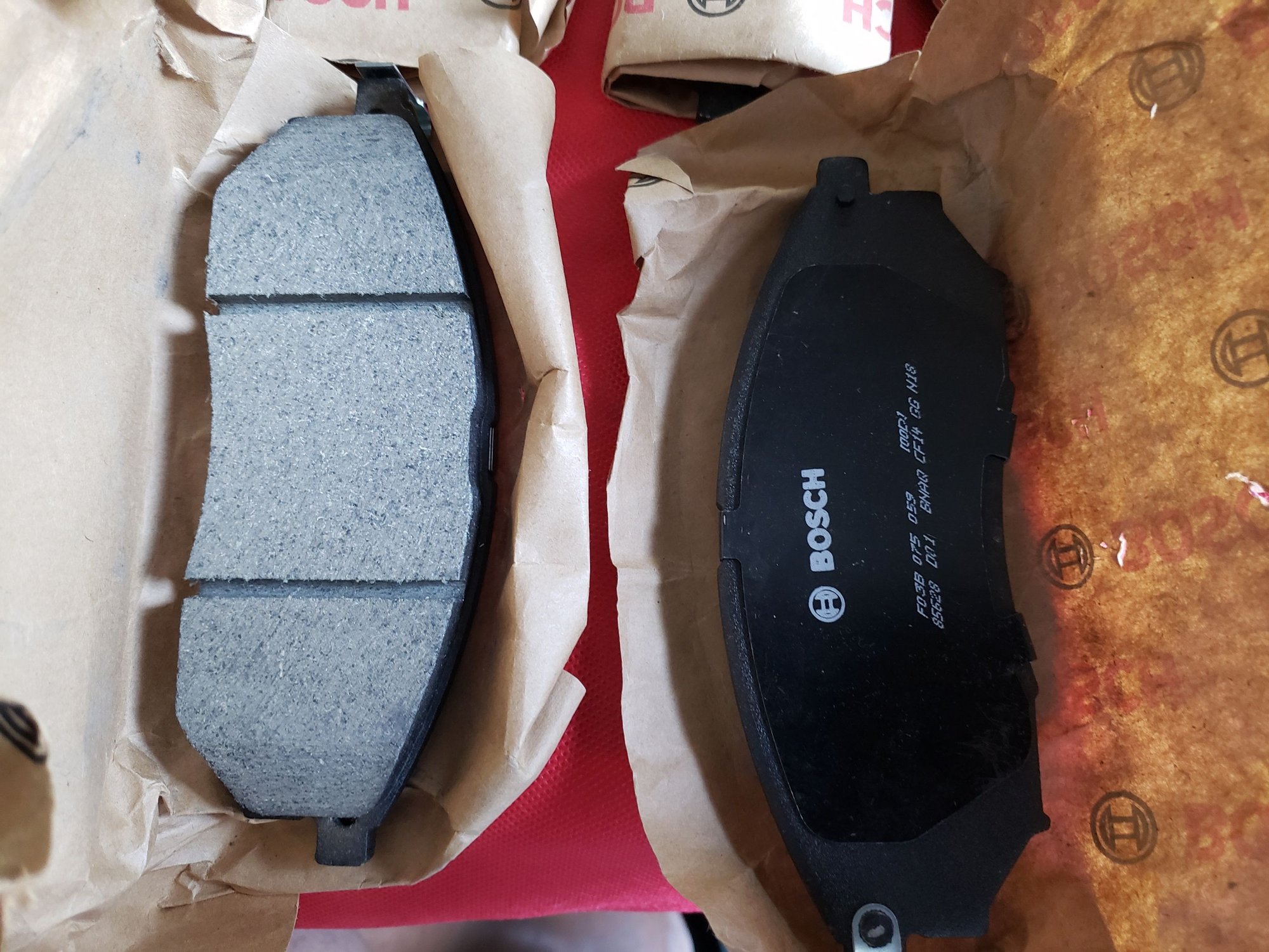 For Sale BOSCH Pads front and rear BC905 BC888 MyG37