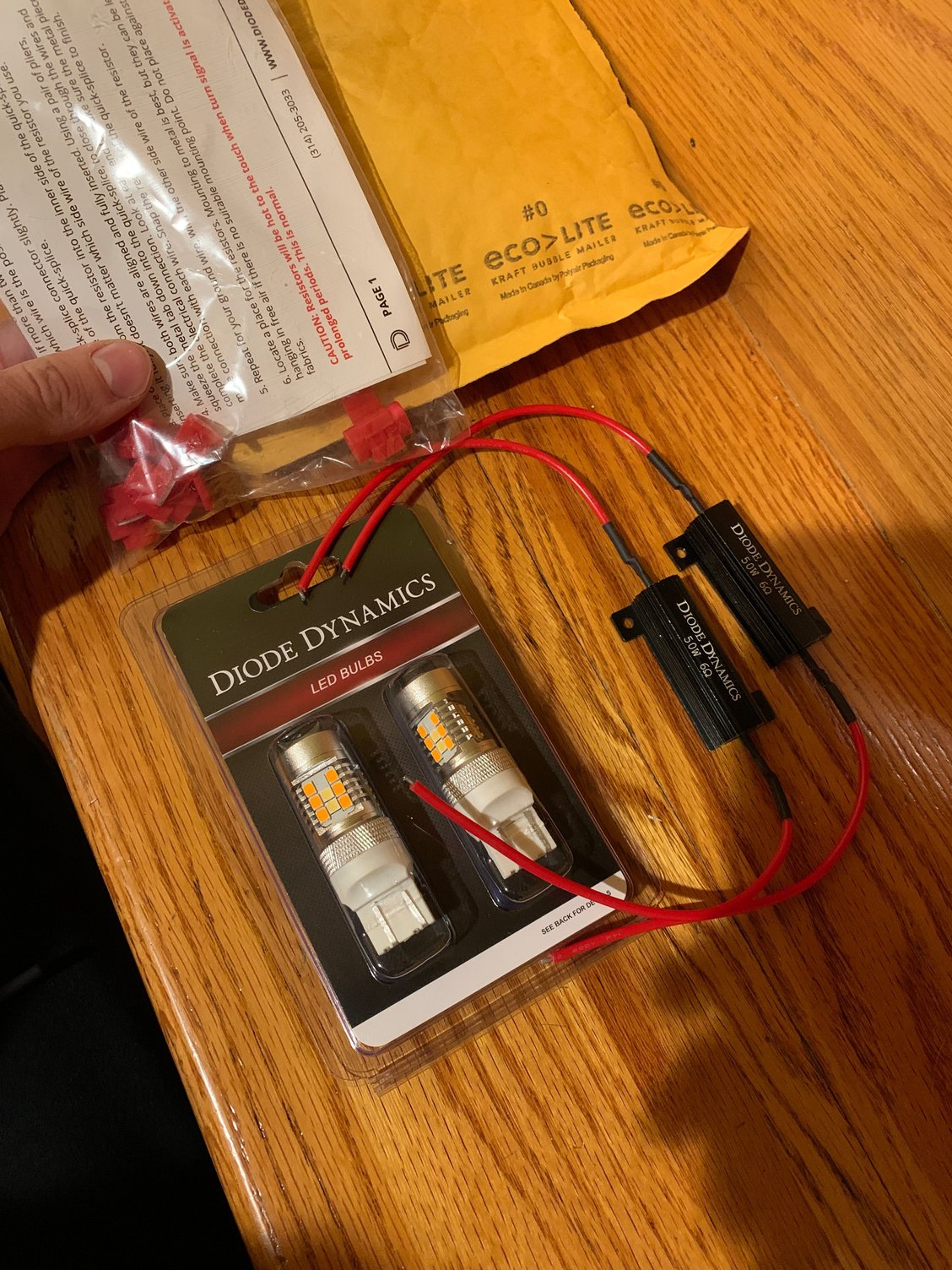 Installing Front Led Turn Signals
