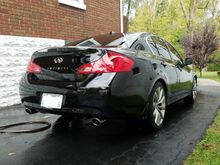 08.15.2016
Finally got a hold of her with the DA Polisher.  Freshly compounded and polished.

Also picked a 2nd hand set of Coupe wheels for an absolute steal $650 with trashed tires.