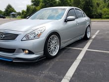 Staggered 2010 G37X AWD
