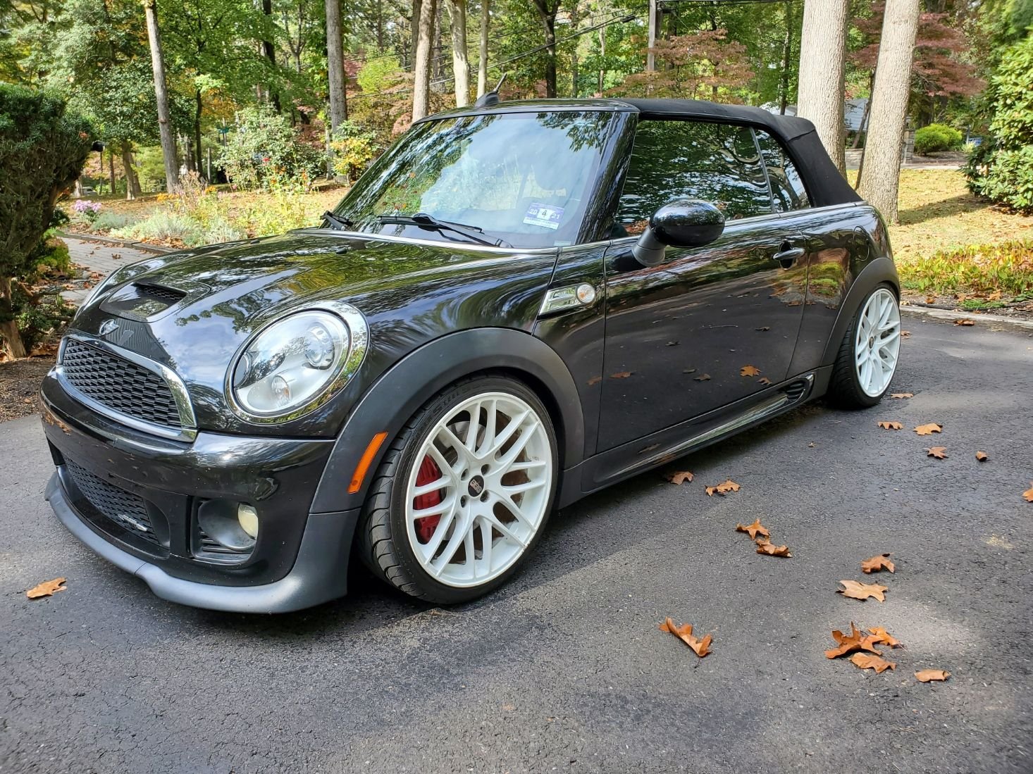 18x8 BBS CS4 wheels with high performance all season tires - North ...