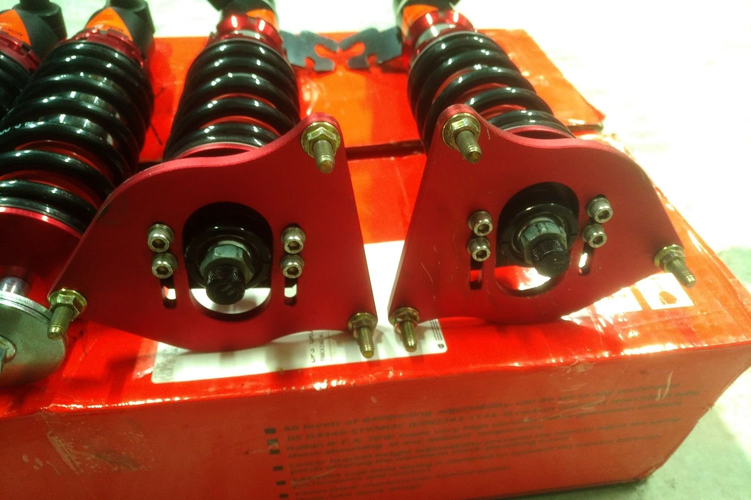 Steering/Suspension - FS: R50/R53 Godspeed Mono Maxx Coilovers (40 way adj dampening coil overs) - Used - 2002 to 2006 Mini R53: "Mk I" Mini Cooper S - 2002 to 2006 Mini R50: "Mk I" Mini One & Cooper - Saint Augustine, FL 32086, United States