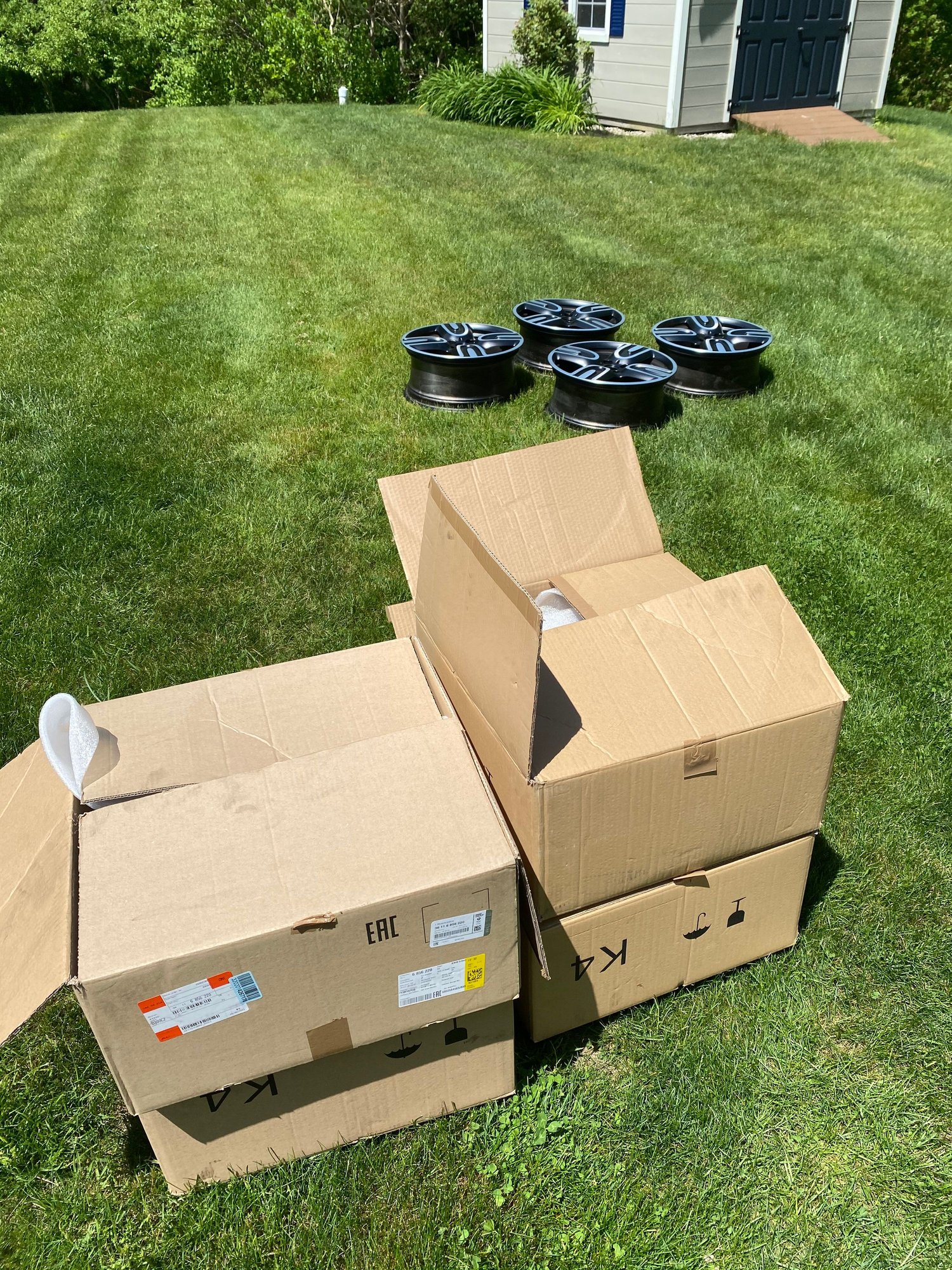 Wheels and Tires/Axles - Set of 4 Mini GP2 Wheels - New - 2002 to 2013 Mini All Models - Hanson, MA 02341, United States