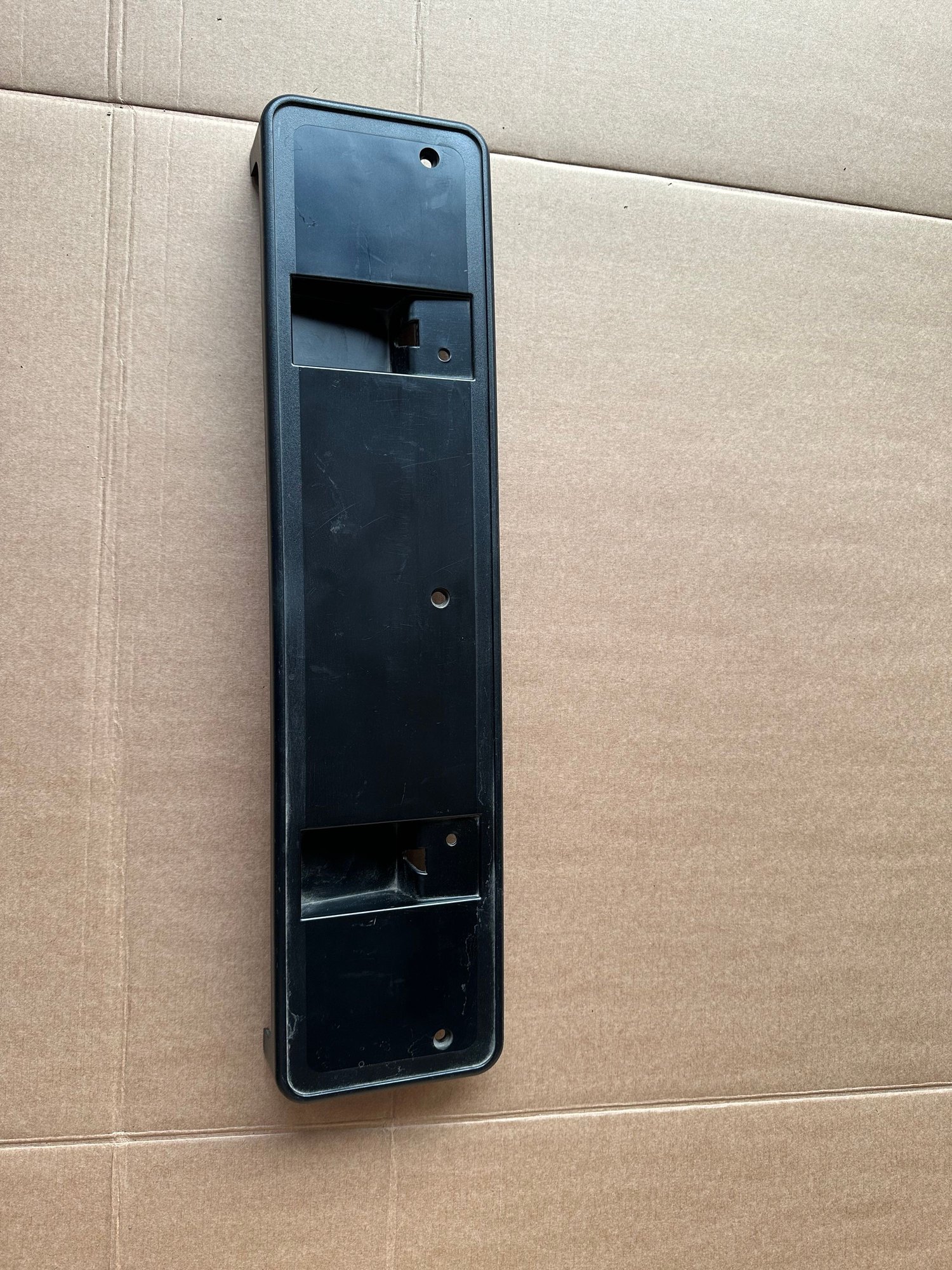 Exterior Body Parts - R53 Euro Genuine front license plate frame for Aerokit - New - 2002 to 2006 Mini R53: "Mk I" Mini Cooper S - Montreal, QC H3H2J2, Canada