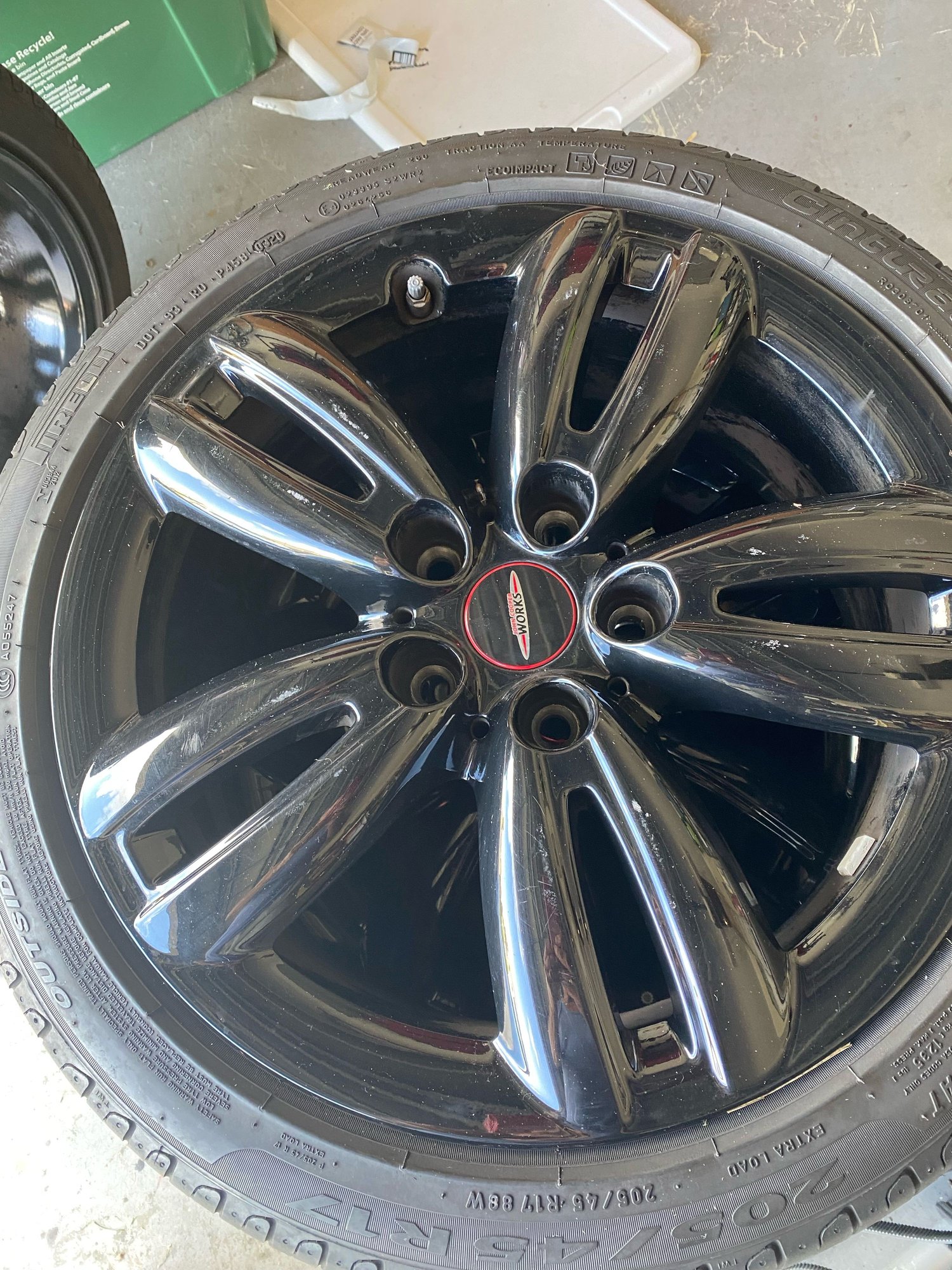 Wheels and Tires/Axles - F56 jcw rims & run flat tires - Used - 2021 to 2024 Mini F56: Mini Hatch/Hardtop - Sanford 32771, FL 32771, United States
