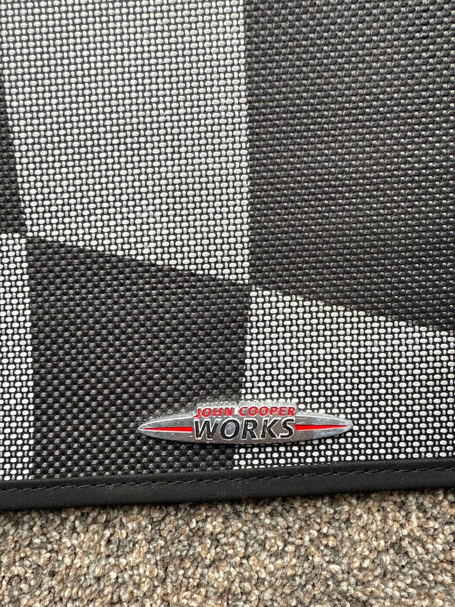 Interior/Upholstery - R53 JCW Checkered Floor Mats - Used - 0  All Models - Minneapolis, MN 55414, United States