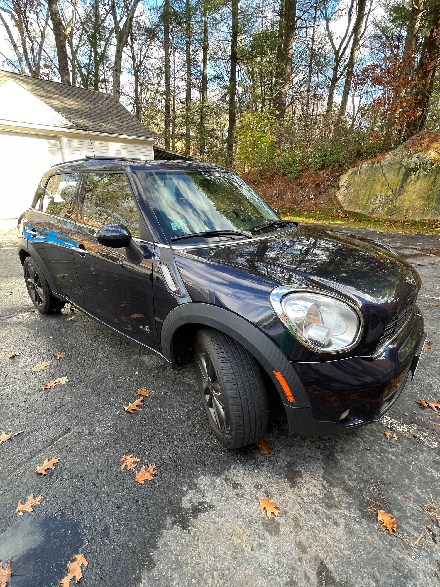 2012 Mini Cooper Countryman - 2012 Mini Copper S Countryman ALL4 - Used - VIN WMWZC5C57CWM12773 - 153,415 Miles - 4 cyl - AWD - Manual - Hatchback - Blue - Westwood, MA 02090, United States